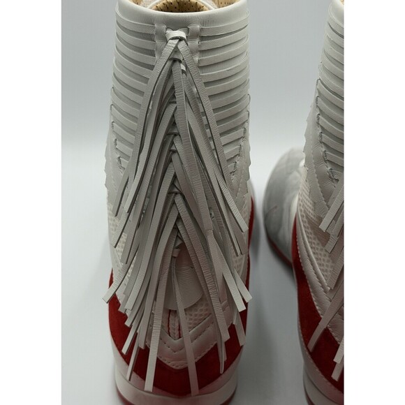 AUTHENTIC CHRISTIAN LOUBOUTIN Suede Knock-Out Boxing Sneakers (44 EU; 11 US) main image 7
